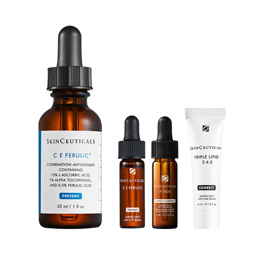 SkinCeuticals CE Ferulic Antioxidant Anti-Aging Vitamin C Ampoule 30ml (+ Antioxidant Anti-Aging BEST 3 Types)