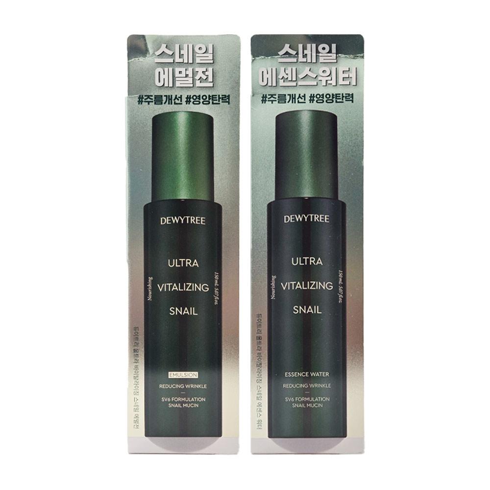 DEWYTREE DEWYTREE Ultra Vitalizing Snail Emulsion 150ml + Essence Water 150ml