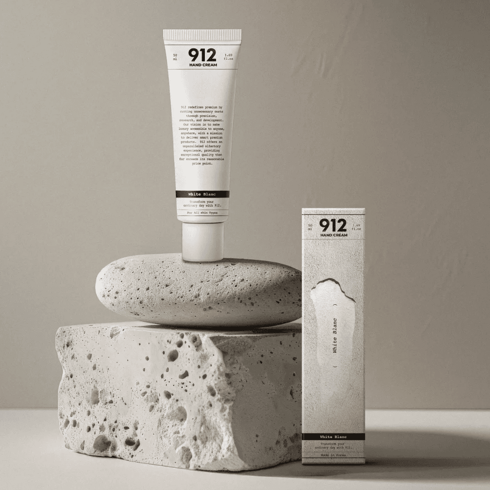 [1+1] 912 Perfume Hand Cream 50ml Pleasant Scent Moisturizing Hand Cream Hydration Cost-Effective Woody Cotton Scent