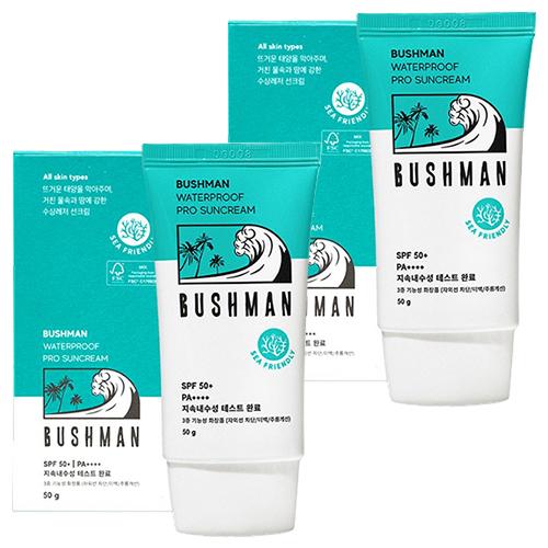 Bushman ウォータープルーフ プロ サンクリーム SPF50+ PA++++