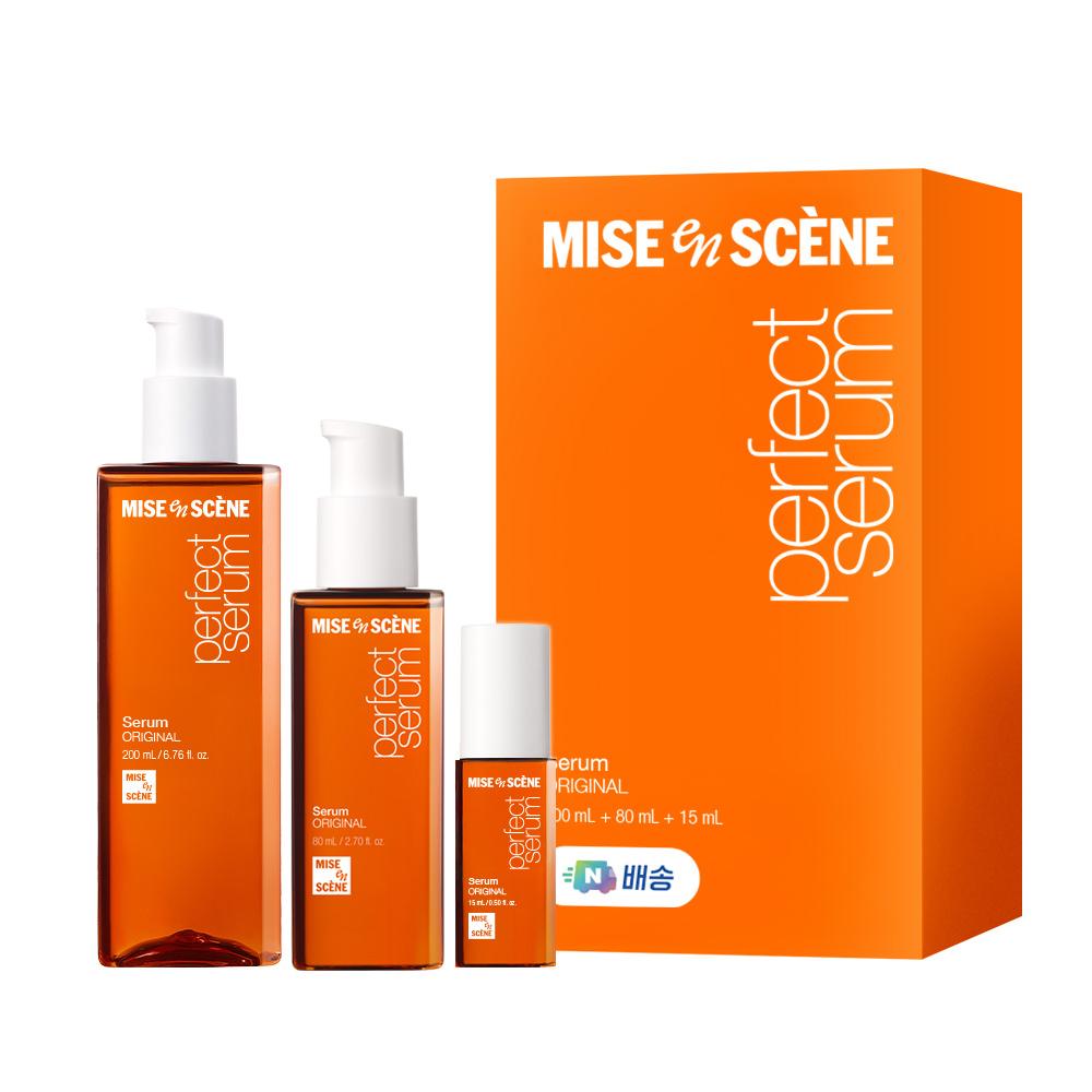 ミジャンセン パーフェクト オリジナル 大容量 ヘアーエッセンス セラム 200ml+80ml+15ml