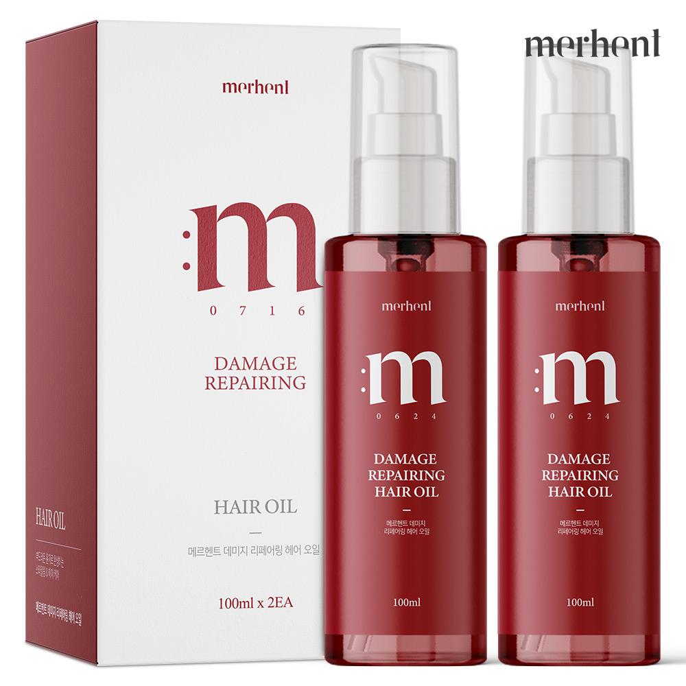 1+1 메르헨트 アルガンオイル ヘアーエッセンス 100ml カール カールクリーム パーマ ボリューム 保湿 髪