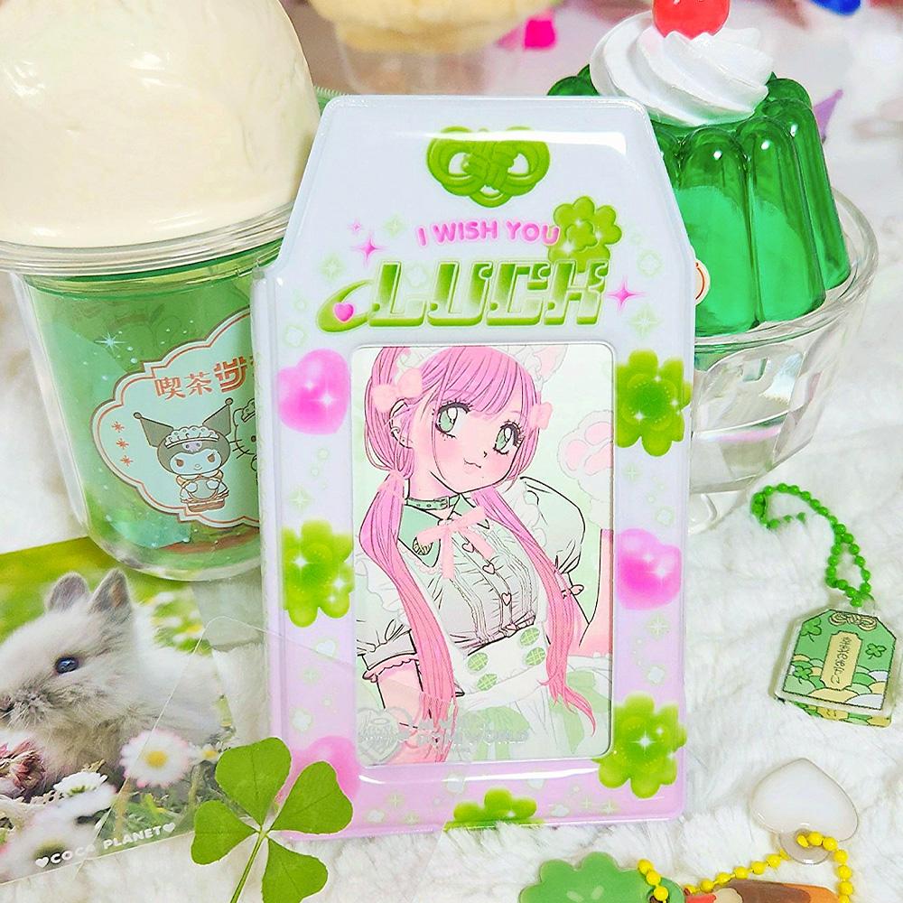 アワーモチーフ ポカホルダー ポカホルダーブック チェキホルダー アイドルフォトカード キーリング 01 幸運のお守り