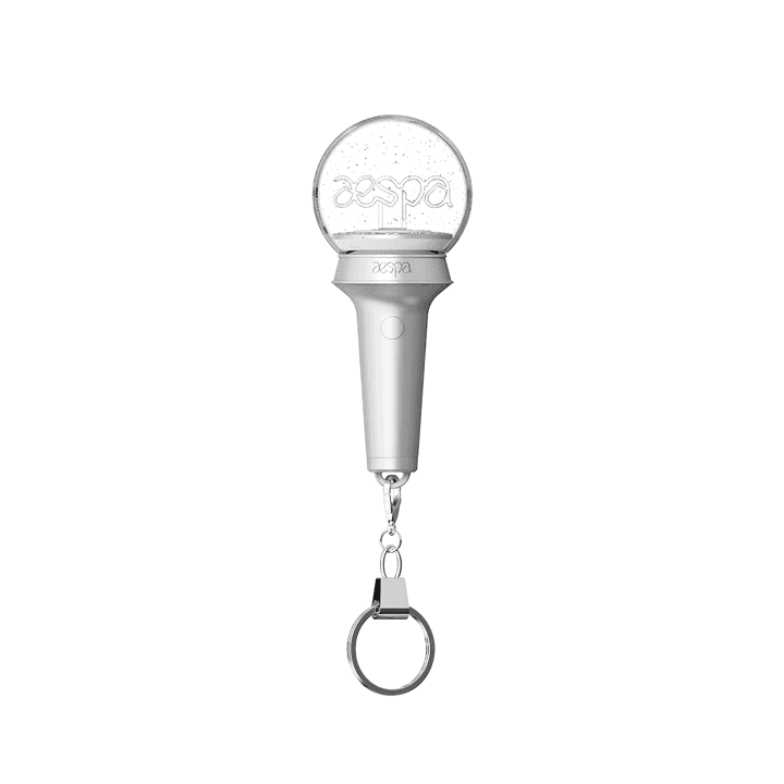 aespa 公式ペンライト キーリング - aespa OFFICIAL LIGHT STICK Keyring