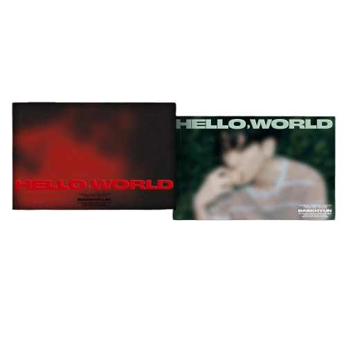 EXO ベクヒョン アルバム ミニ 4集 Hello World フォトブック ランダム 重複なし