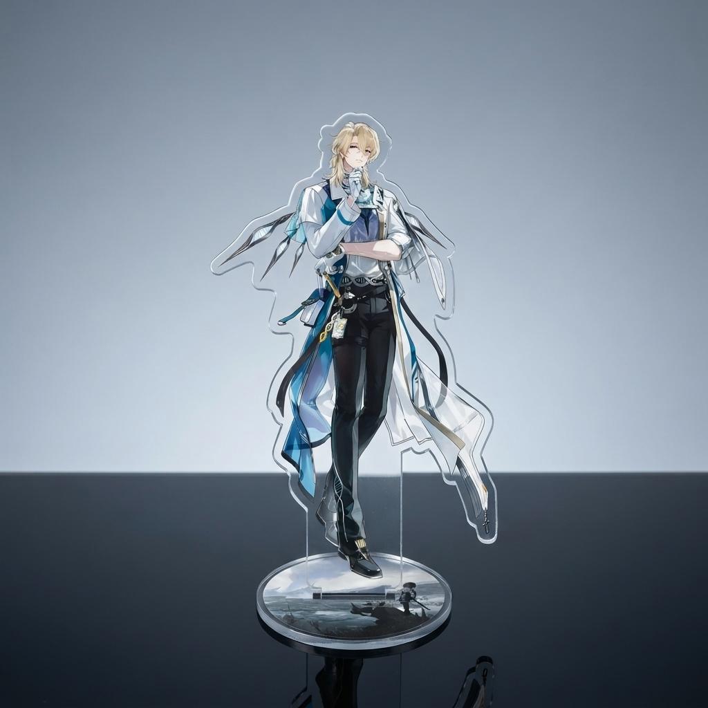 명조 워더링 웨이브 루크 헤르센 深宇宙 ビジュアルシリーズ 全身イラスト アクリル グッズ スタンド