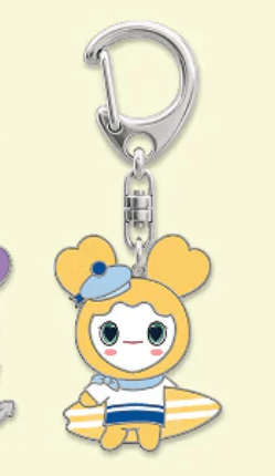 (ジヒョ マリン メタル キーリング) TWICE THIS IS FOR World Tour FINAL トゥワイス ラブリー LOVELY METAL KEYRING Marine Ver