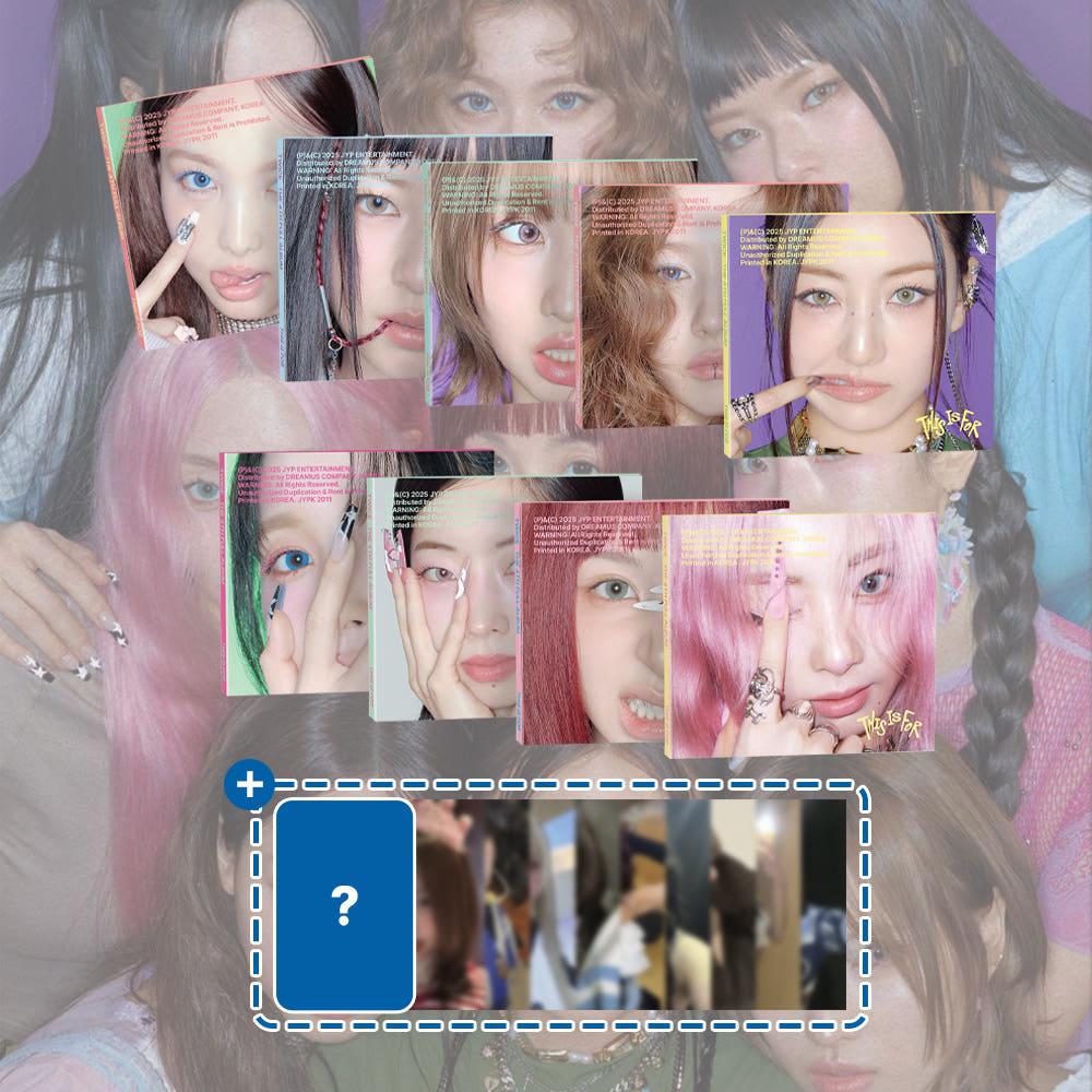 [9種セット] TWICE アルバム THIS IS FOR 4th Full Album THIS IS FOR Digipack