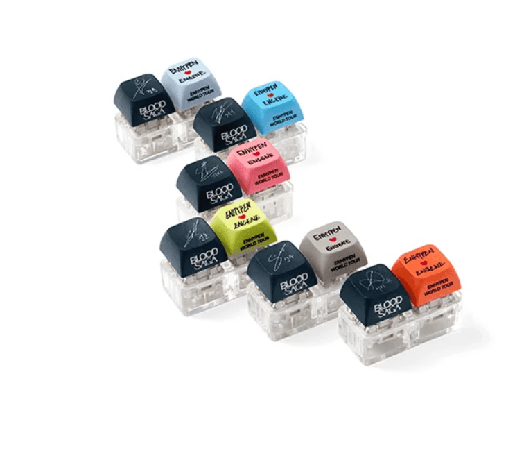 (Random Keycap Keyring) ENHYPEN ENHYPEN BLOOD SAGA WORLD TOUR RANDOM KEY CAP Keyring
