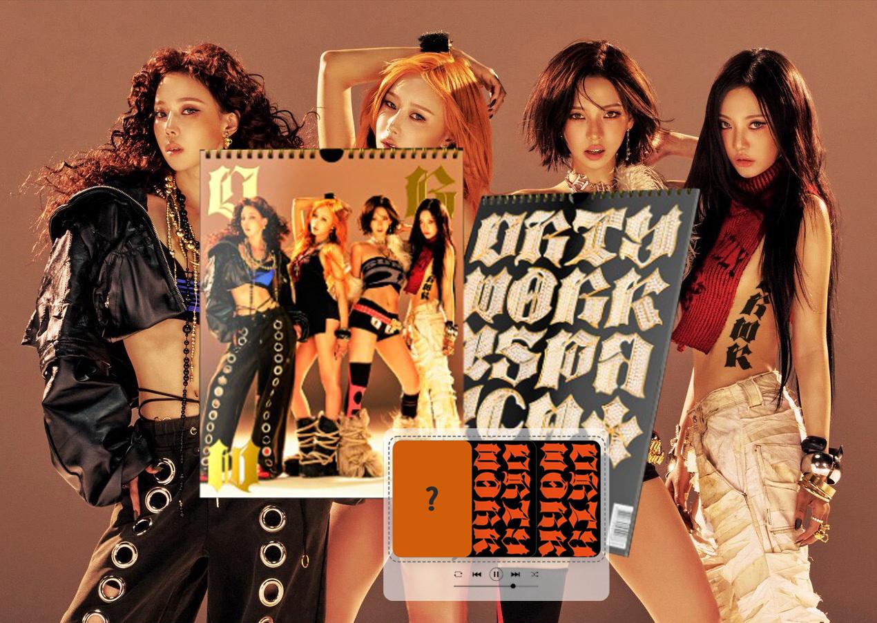 aespa Album + Unreleased Photo Bonus aespa Single Dirty Work Photobook