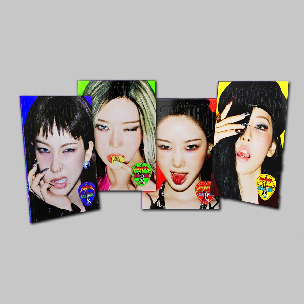 aespa Rich Man Album Mini 6th Album Rich Man ENERGY Set of 4