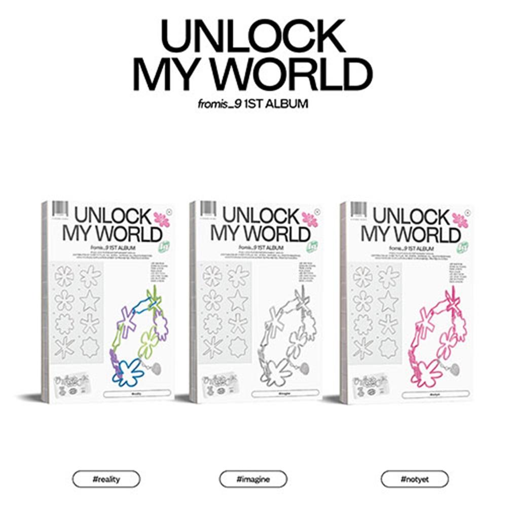 (バージョン選択) fromis_9 1st Full Album Unlock My World