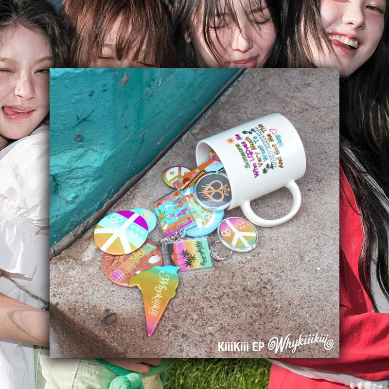 WhyKiiiKiii アルバム WhyKiiiKiii ワイキキ アメニティ + 特典 KiiiKiii フォトブック 歌 グッズ