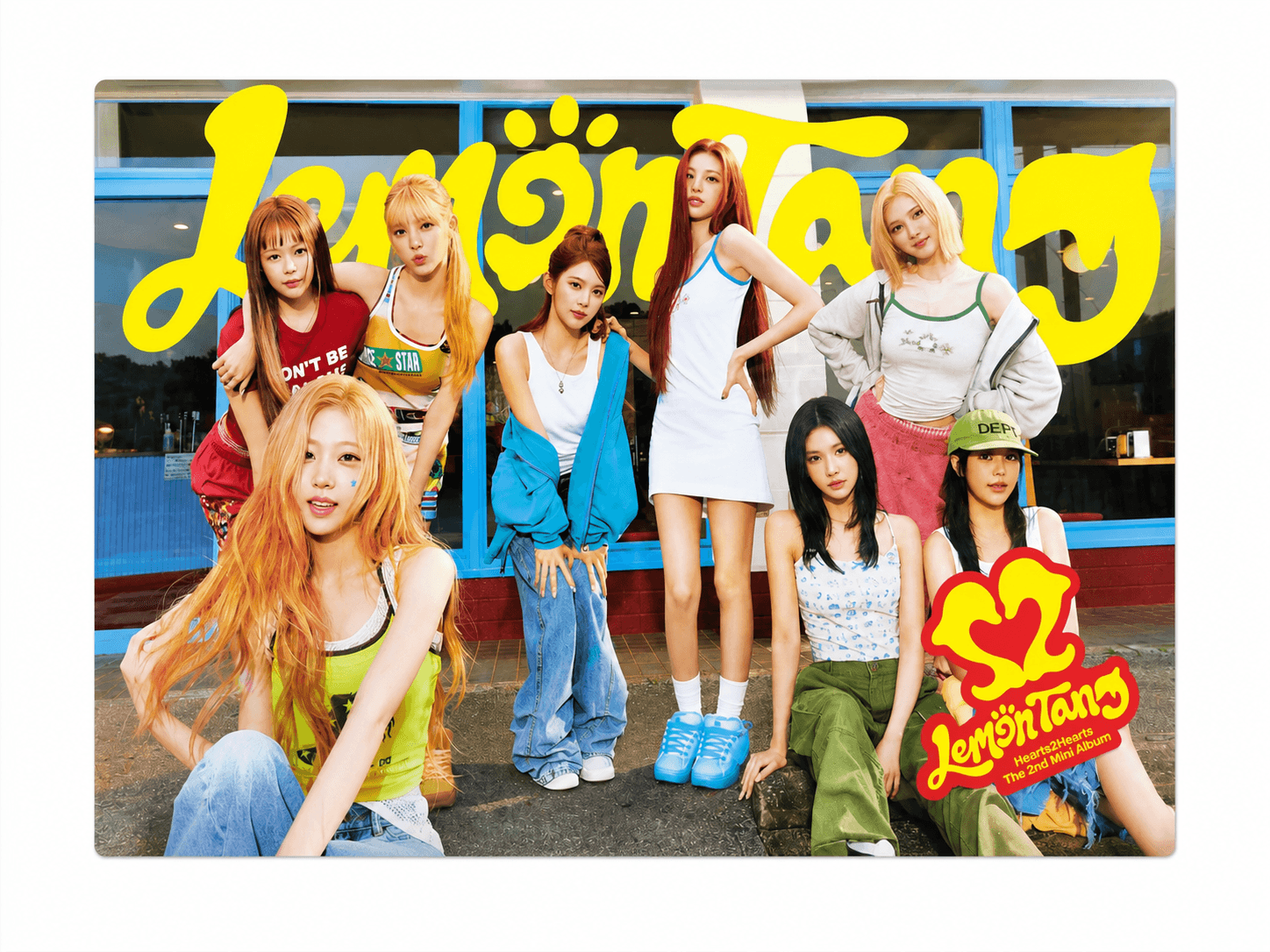 Hearts2Hearts 하츠투하츠 h2h 하투하 ミニ 2集 Lemon Tang バージョン選択 Lemon Sun