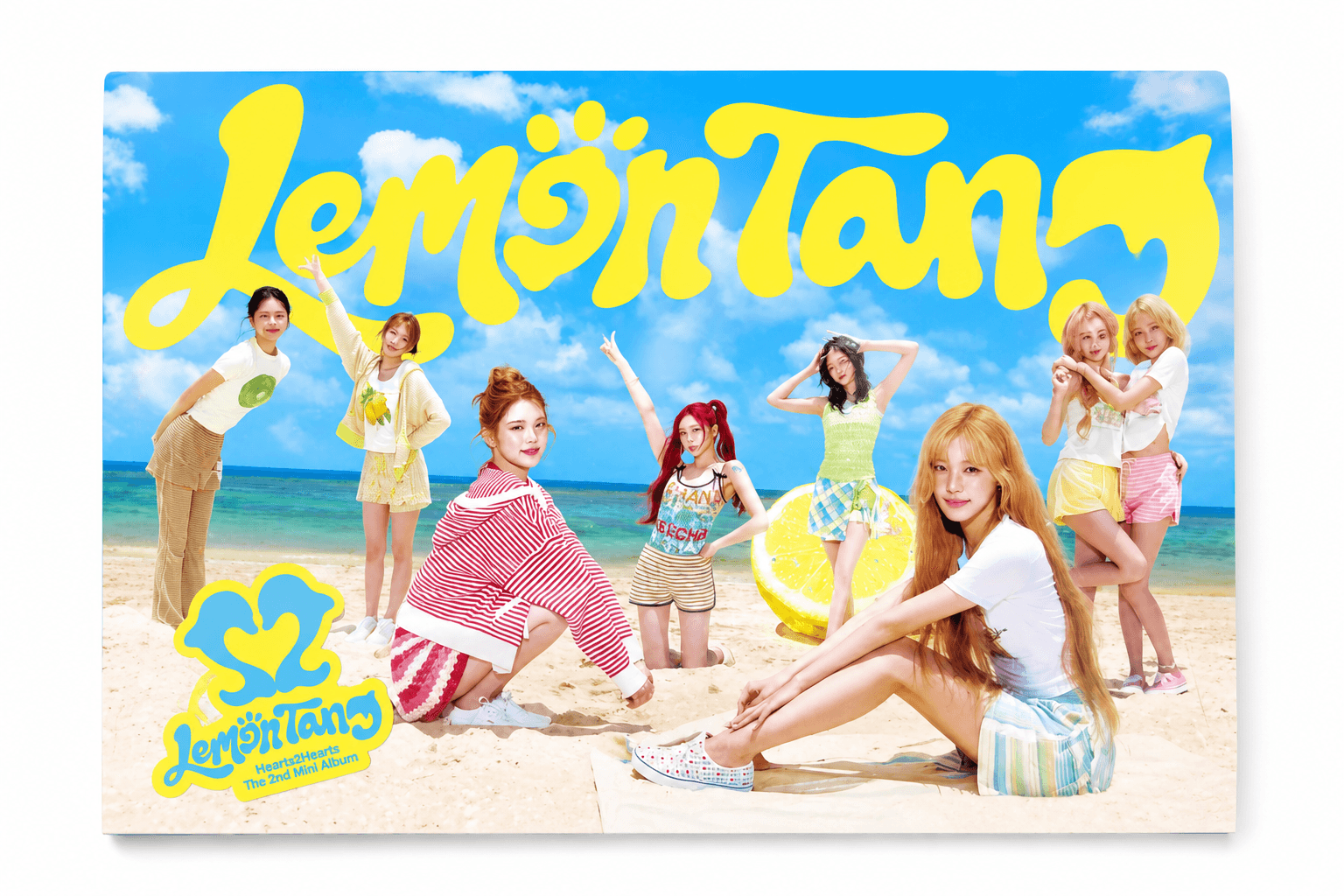 Hearts2Hearts 하츠투하츠 h2h 하투하 미니 2집 레몬탱 버전 선택 레몬비치
