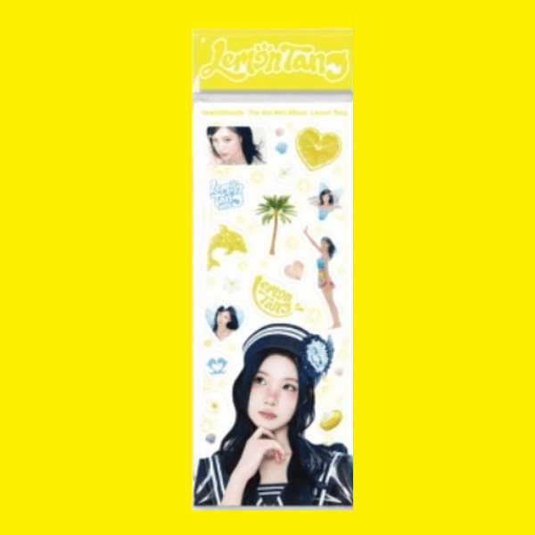 [버전선택] 하츠투하츠 (Hearts2Hearts) 미니 2집 앨범 Lemon Tang 레몬탱 스티커 Sticker Ver 주은
