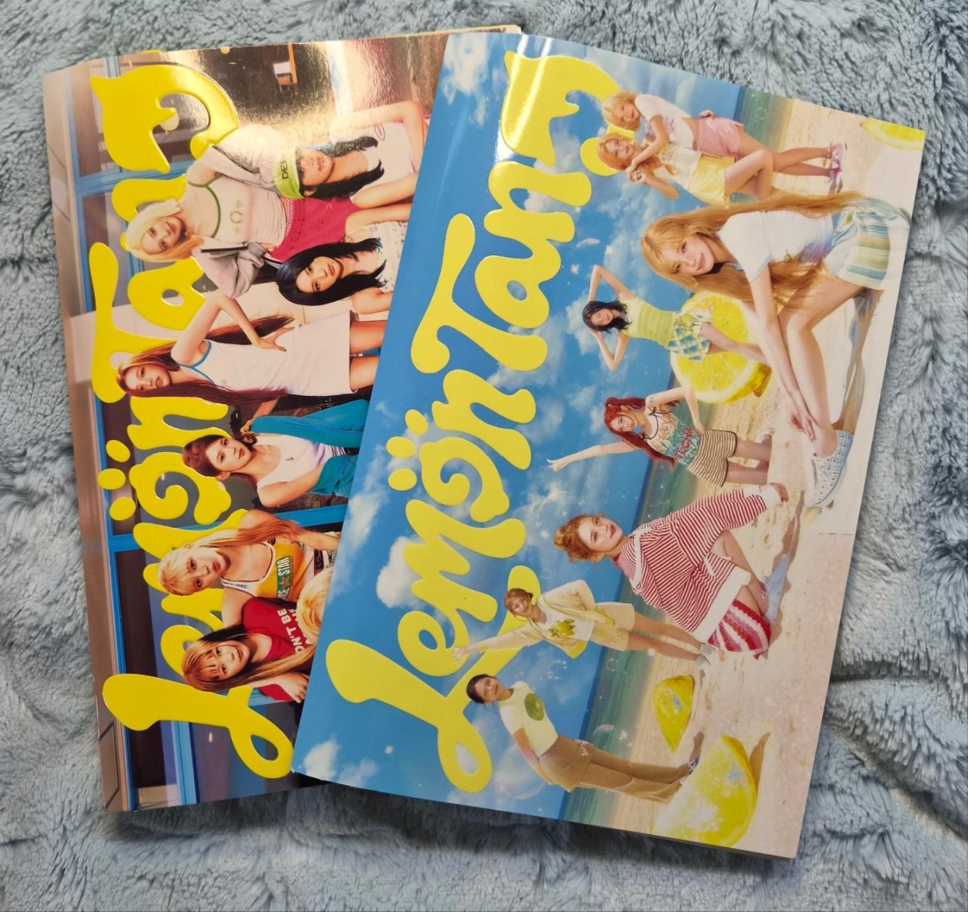 Hearts2Hearts 하츠투하츠 하투하 미니 2집 Lemon tang 레몬탱 포토북 버전 2종 세트 개봉 음반 앨범 포토카드 없음 포카x