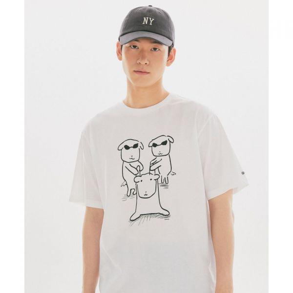SPAO [カナディ] 半袖Tシャツ (MULTI)_SPRLG25U09