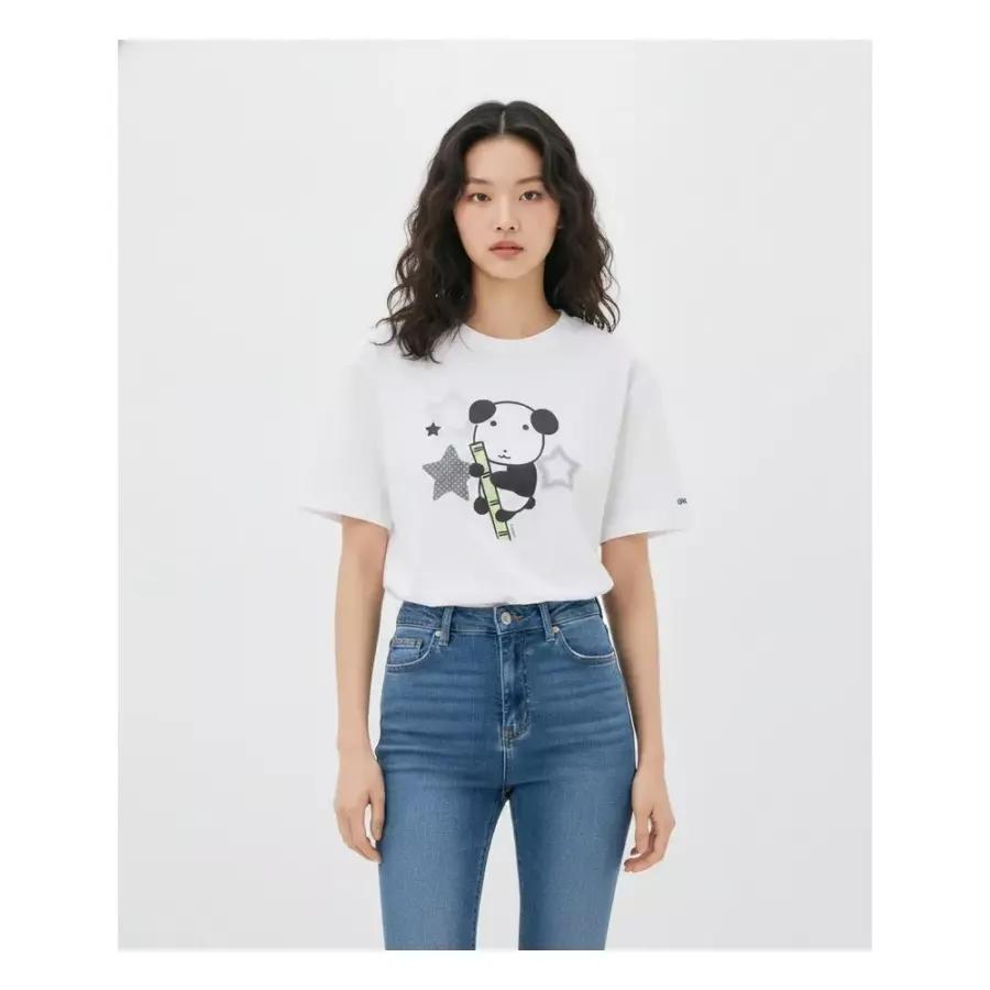 SPAO [カナディ] 半袖Tシャツ (GR)_SPRLG25U09 半そでTシャツ