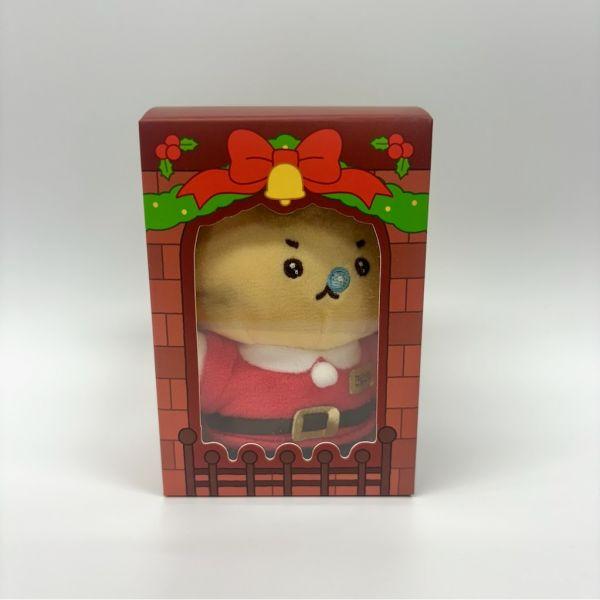 見習いサンタ Manggeureojin Gom キーリング ぬいぐるみ (10cm)