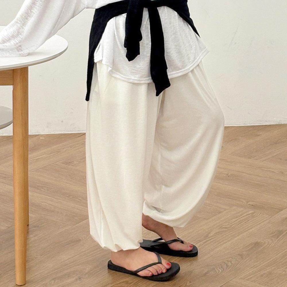 日本製 ビッグサイズ ハーレムパンツ アラジン 壺シルエット トレーニング バルーンパンツ