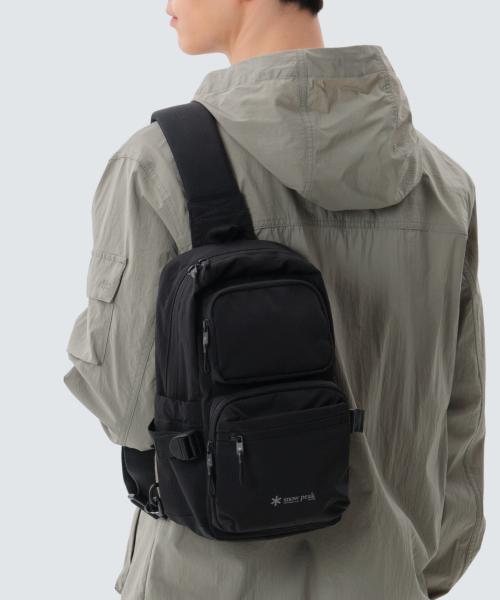 [스노우피크 어패럴] 듀얼테크 슬링백 9L (S25ZUFBG30) Black S25ZUFBG30BK