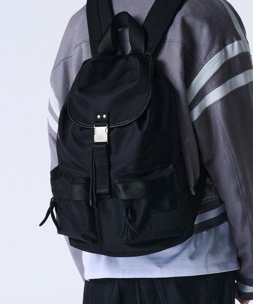 [메종미네드] FLAP TWO POCKET BACKPACK MM256MAB01