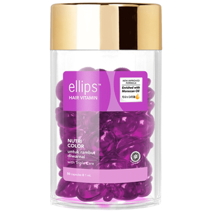 Ellips 엘립스 발리 헤어 에센스 비타민 캡슐 트리트먼트 오일 50ml  1개