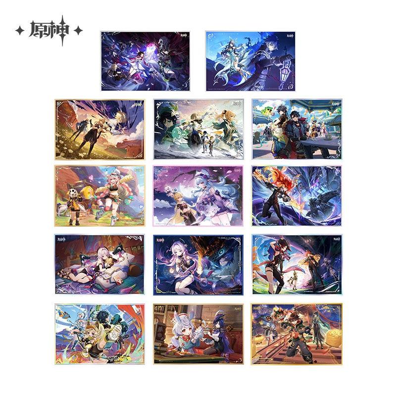 原神グッズ ヴェンティ テーマ アクリル色紙 アートボード 月の夢 イラスト