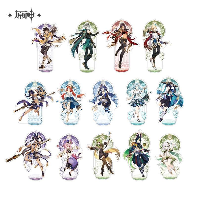 Genshin Impact グッズ アクリルスタンド スメールシティテーマイラスト グッズ