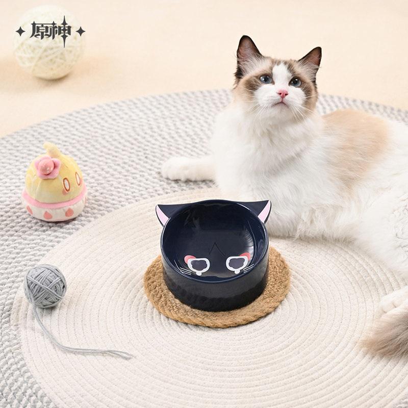 Genshin Impact グッズ Genshin Impact 旅人猫 餌皿 セラミック ペット食器